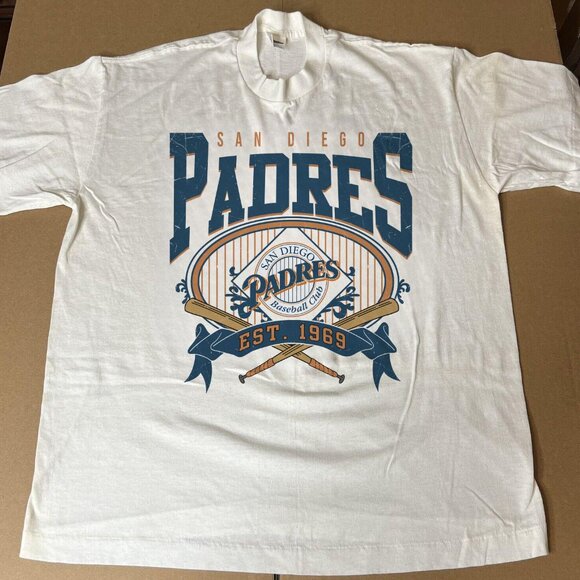 Vintage San Diego Padres San Diego Baseball San Diego Est 1969 Vintage shirt tee - Picture 1 of 2